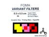 フォマ マルチコントラスト フィルター9x9cm - Foma Multicontrast Filters 9x9cm