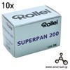 ローライ スーパーパン 200 135 10本パック - Rollei Superpan 200 135 10 Pack