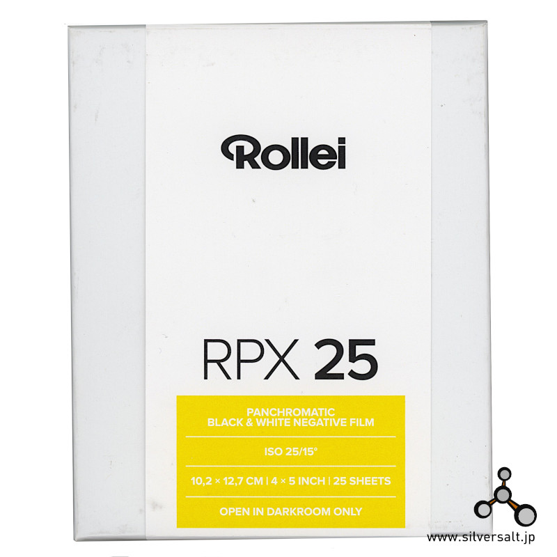 ローライ RPX 25 4x5 (25 枚) - Rollei RPX 25 4x5 - ウインドウを閉じる