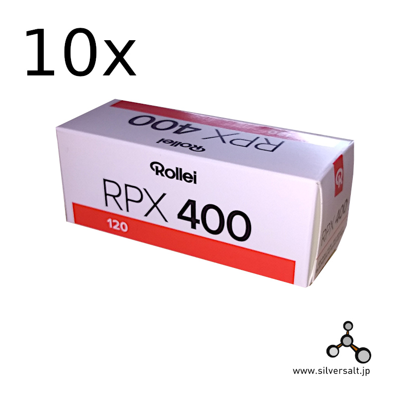 Rollei RPX 400 120 10 Pack - Click Image to Close