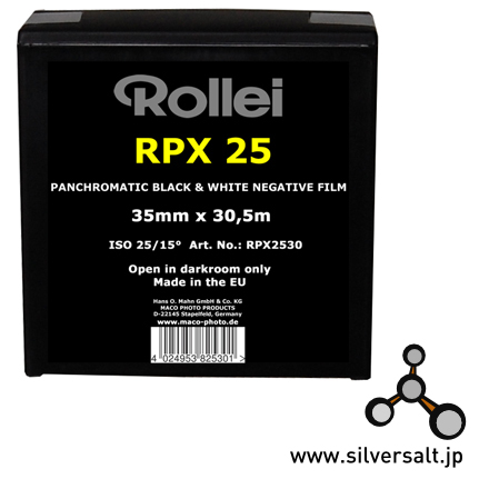 ローライ RPX 25 135 30.5m - Rollei RPX 25 135 30.5m - ウインドウを閉じる