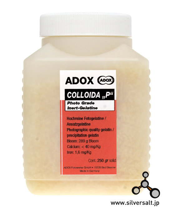 アドックス コロイダ ゼラチン Pタイプ - Adox Colloida P Gelatine - ウインドウを閉じる