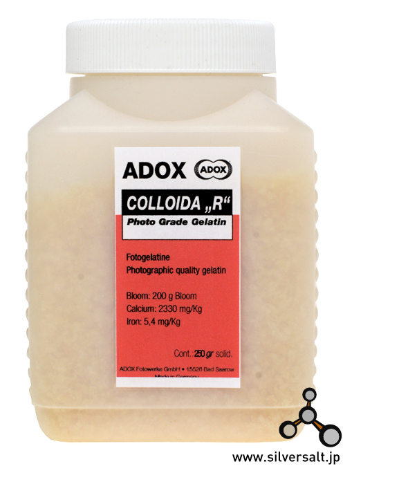 アドックス コロイダ ゼラチン Rタイプ - Adox Colloida R Gelatine - ウインドウを閉じる