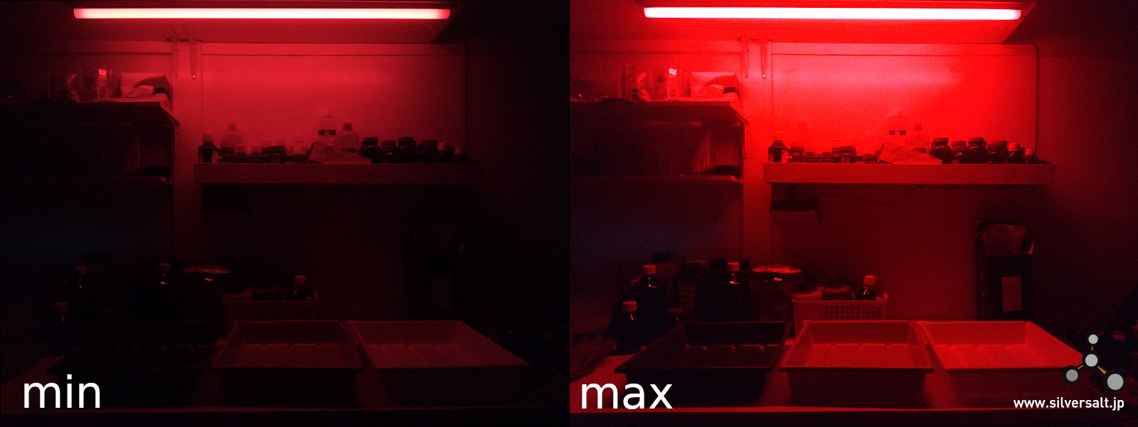 ハイランド LED 暗室用ライト（白黒用） - Heiland LED Darkroom Light - ウインドウを閉じる