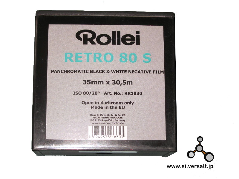 ローライ レトロ 80S 135 30.5m - Rollei Retro 80S 135 30.5m - ウインドウを閉じる