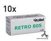 ローライ レトロ 80S 120 10本パック - Rollei Retro 80S 120 10 Pack