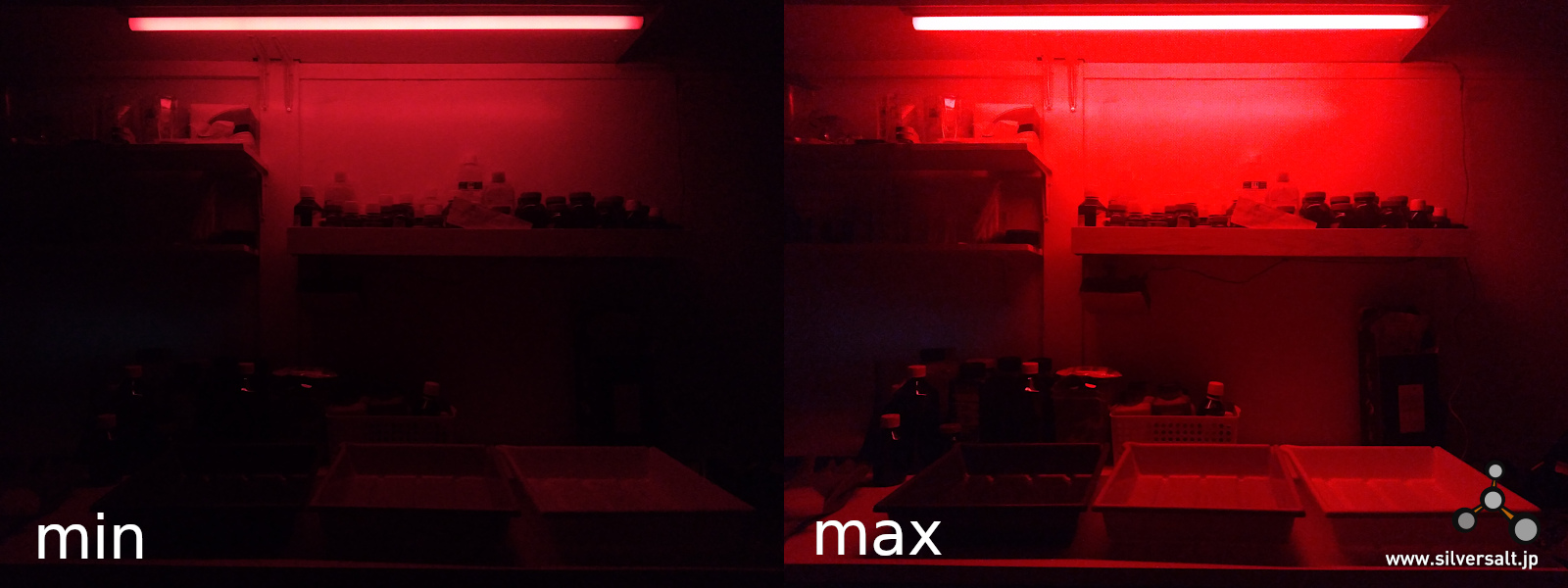ハイランド LED 暗室用ライト （カラー/白黒両用） - Heiland LED Darkroom Light Color,B/W