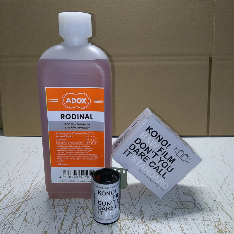 (image for) コノ モノクロ 400 + ロディナル バリューセット - KONO B&W 400+Rodinal Value Set
