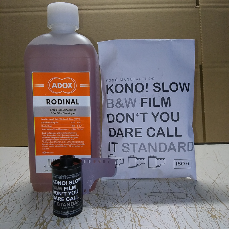 (image for) コノ 低速モノクロ + ロディナル バリューセット - KONO Slow B&W+Rodinal Value Set