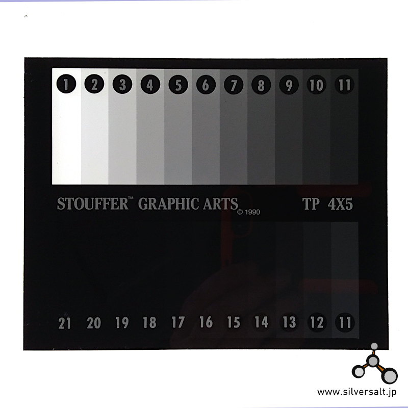 (image for) ストウファ トランスミッション ステップウェッジ 4x5 - Stouffer Transmission Step Wedge 4x5