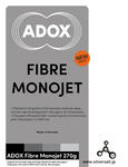 (image for) アドックス モノジェット ファイバー シルク A4（25枚入） - Adox Monojet Fibre Silk A4