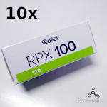 (image for) ローライ RPX 100 120 10本パック - Rollei RPX 100 120 10 Pack